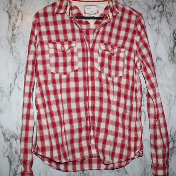 Forever 21 Tops - 🠟🠟💲🠟🠟 Forever 21 Plaid Long Sleeve Shirt Top